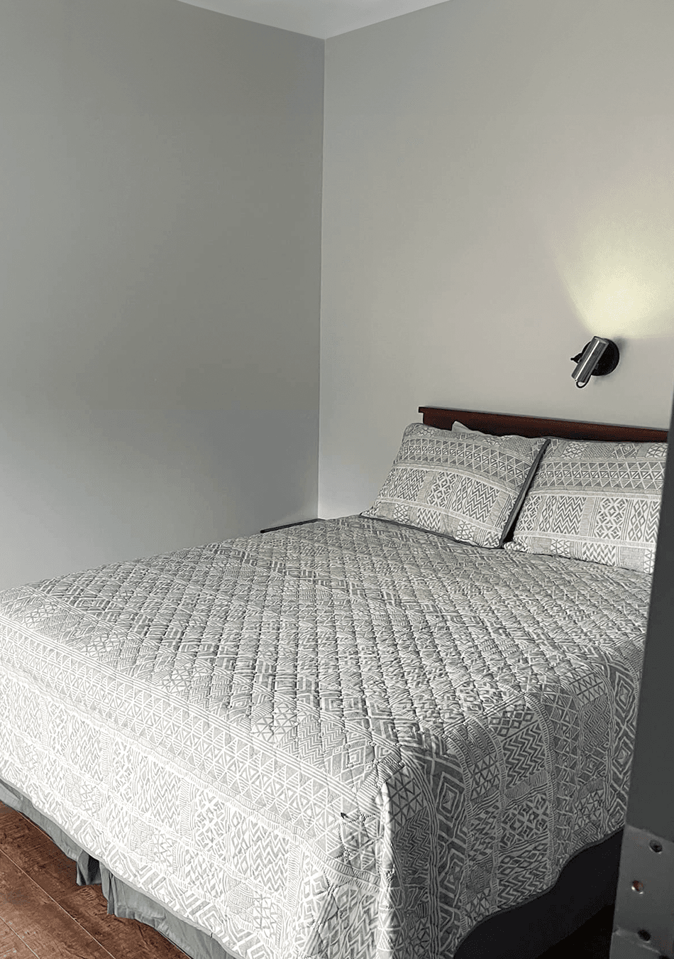 Clean bedrooms at Wolfe Den Inn & Suites